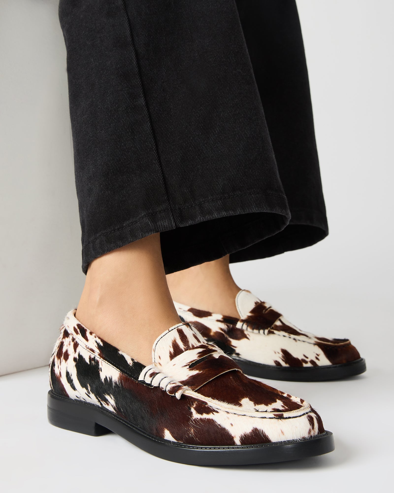 MADISON BROWN COW PRINT