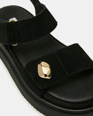 MATINE BLACK SUEDE