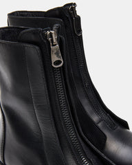 MILTON BLACK LEATHER
