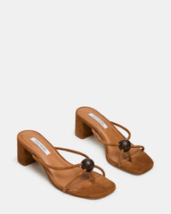 RAQUELLE CHESTNUT SUEDE