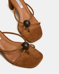 RAQUELLE CHESTNUT SUEDE