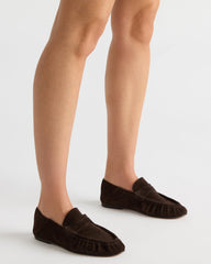 ROGER CHOCOLATE BROWN SUEDE