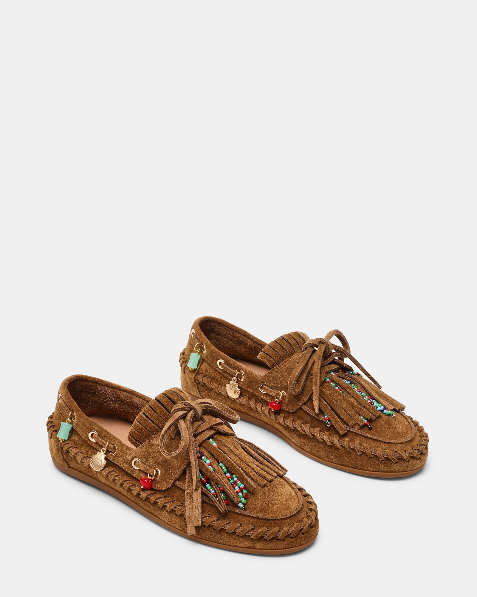 SAMUAL CHARM CHESTNUT SUEDE