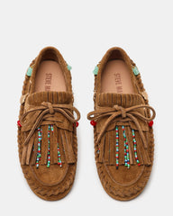 SAMUAL CHARM CHESTNUT SUEDE