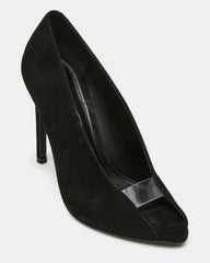 SANTINO BLACK SUEDE