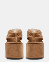 SAUCY TAUPE SUEDE