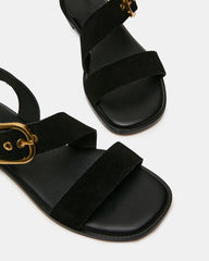 SAYER BLACK SUEDE