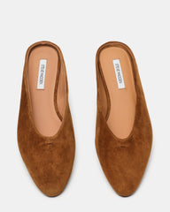 SHERMAN CHESTNUT SUEDE
