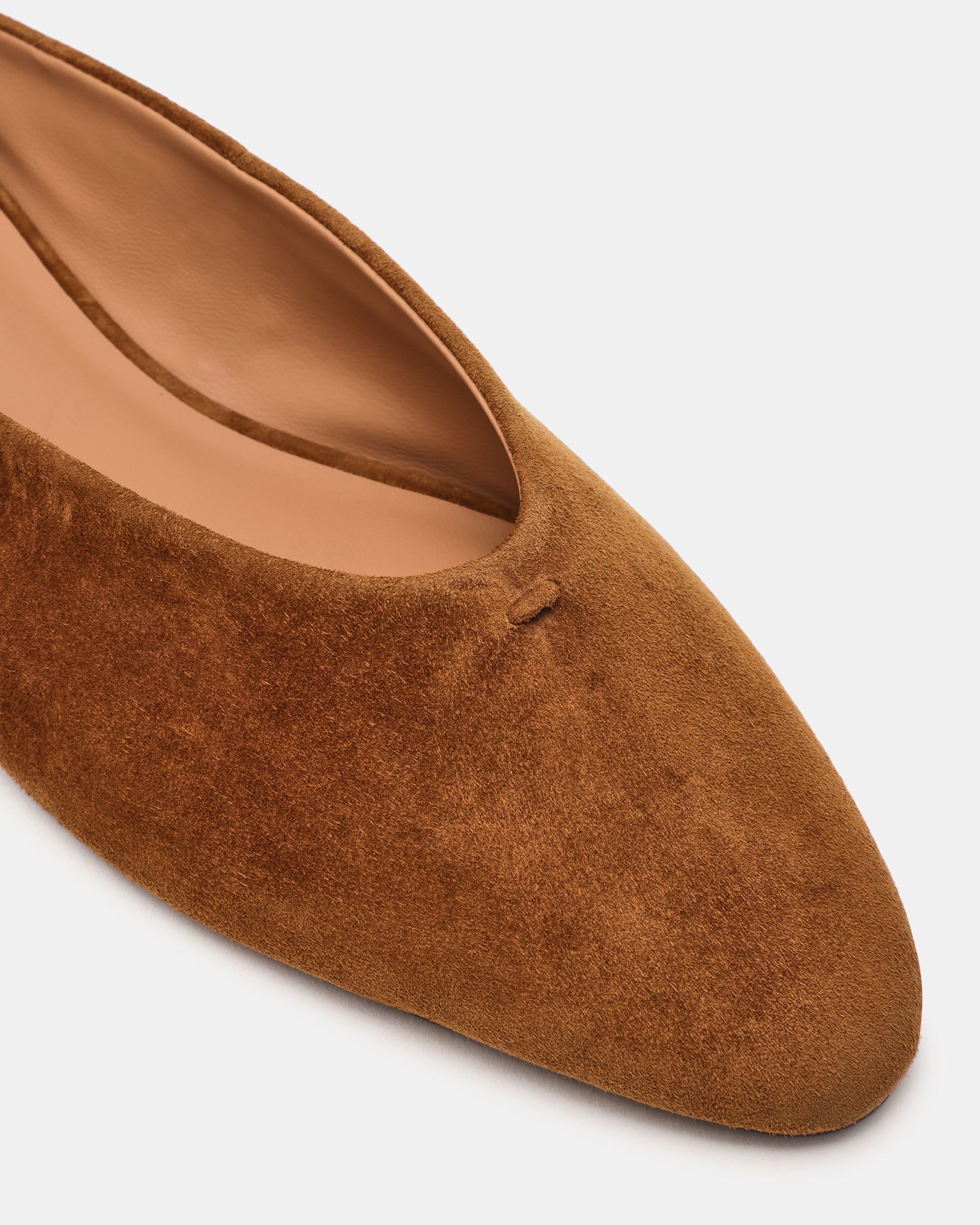 SHERMAN CHESTNUT SUEDE