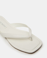 TRELLA WHITE LEATHER