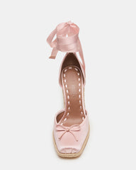 VARINA BLUSH SATIN